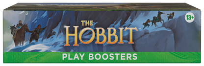 Boîte de 30 boosters de jeu Magic: The Gathering Le Hobbit en anglais, avec Box Topper, vue de face — vue 2