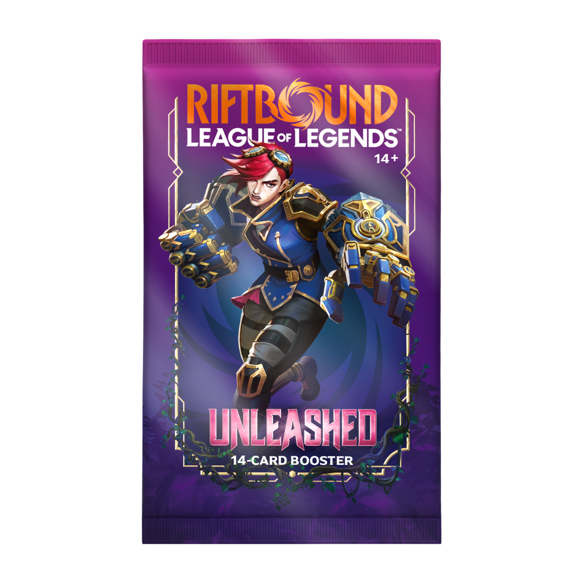 Display Riftbound Unleashed de 24 boosters en anglais, emballage du Set 3 vu de face — vue 2
