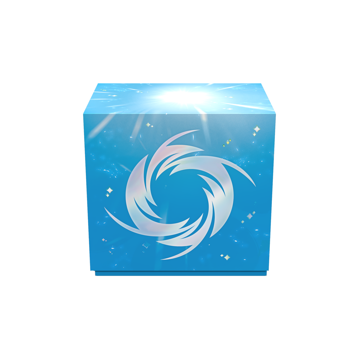 Coffret Riftbound Radiance Vault en anglais avec six boosters et boîte de rangement, vue de face — vue 5