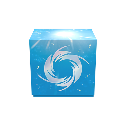 Coffret Riftbound Radiance Vault en anglais avec six boosters et boîte de rangement, vue de face — vue 5